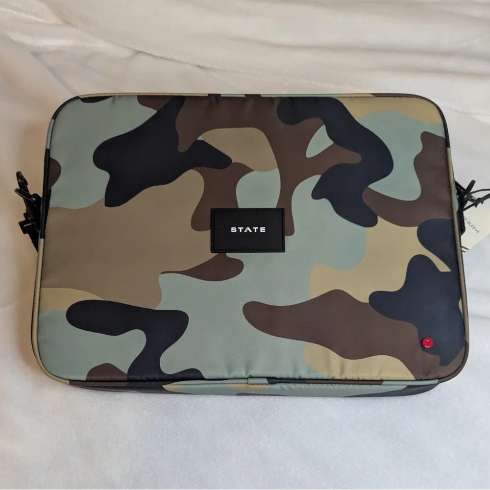 COLORFUL STATE BAGS UNISEX ALLEN PADDED LAPTOP CASE NWT! - Picture 7 of 9